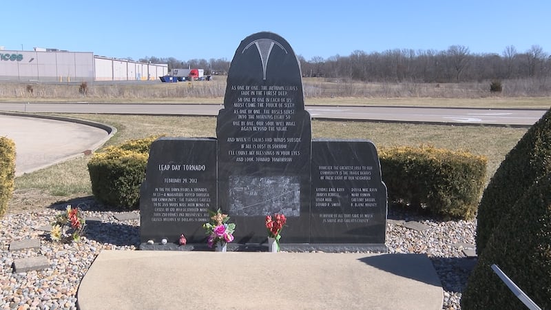 En Harrisburg se erige un monumento para honrar y recordar a los seres queridos afectados por...