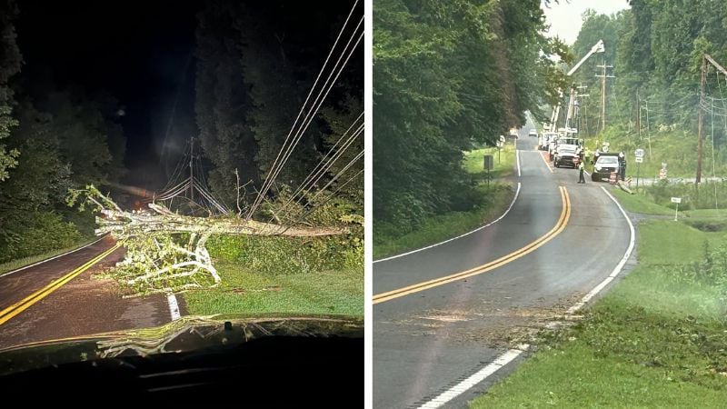El Departamento de Transporte de Kentucky ha informado de que las carreteras están cortadas en...