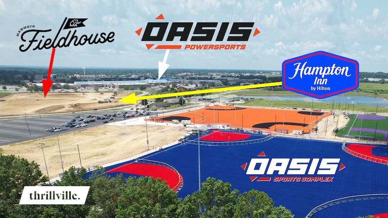 Se está construyendo un nuevo hotel en Marion, Illinois.