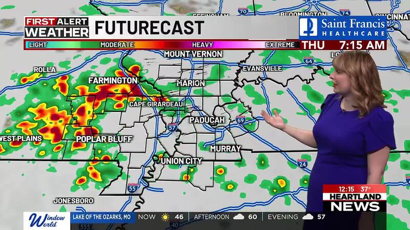 Las temperaturas subirán esta tarde hasta los 40s.