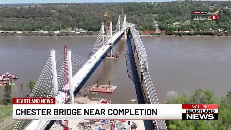 Los responsables de transporte afirman que las obras del nuevo puente de Chester siguen...