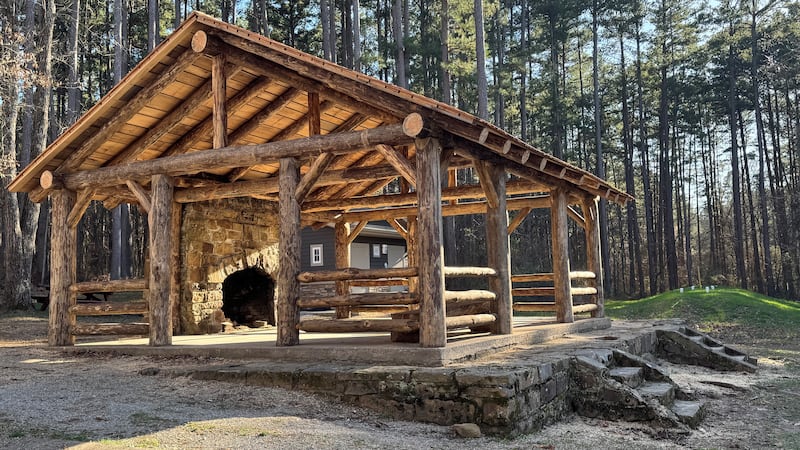 Un grupo de voluntarios y personal del Servicio Forestal de los Estados Unidos han...