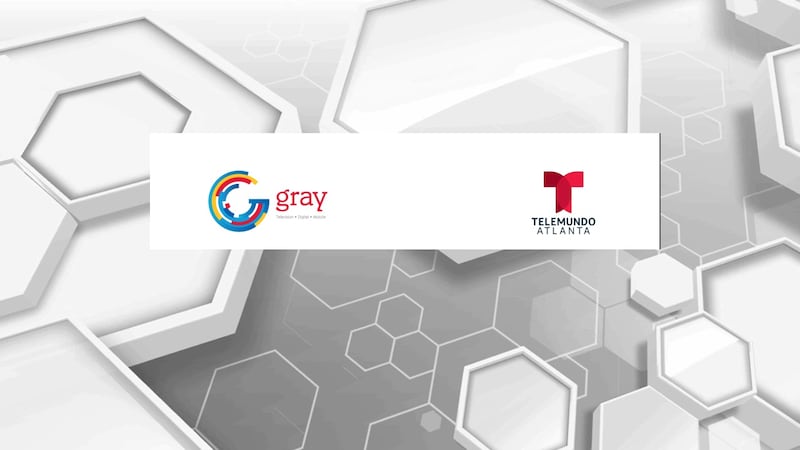 Gray and Telemundo logos