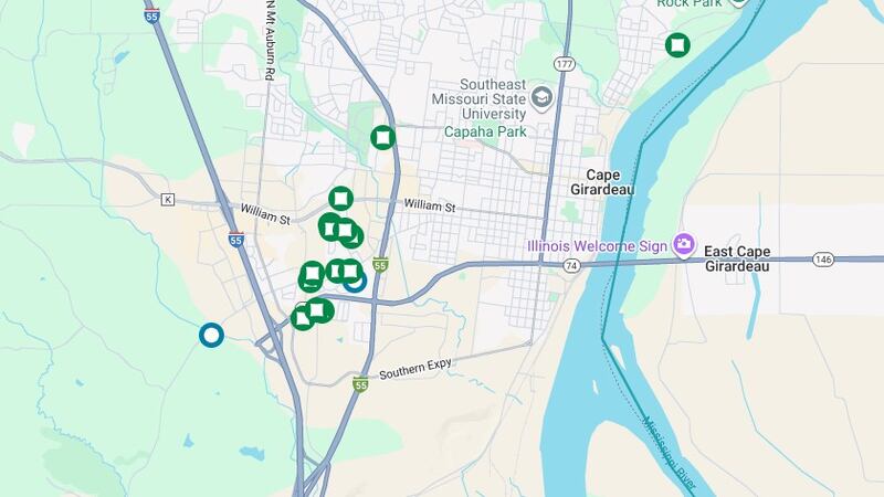 Ameren Missouri reports more than 600 customers are without power in Cape Girardeau on Monday...
