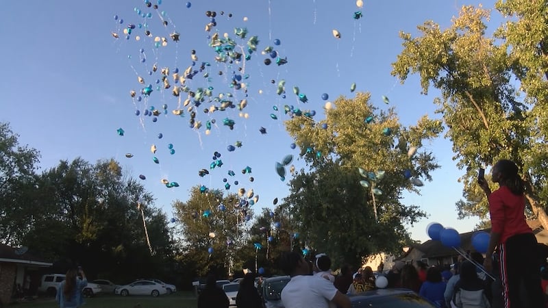 La comunidad se unió para honrar y recordar a Kloin Taylor, de 14 años.