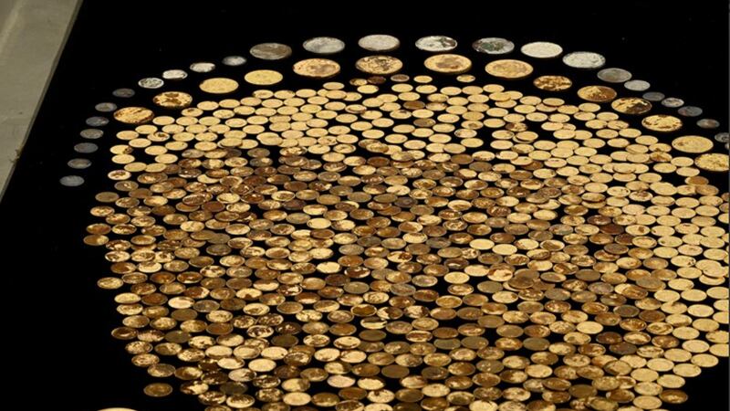 Las monedas datan de 1840 a 1862 y se estiman que tengan un valor de más de 2 millones de dólares