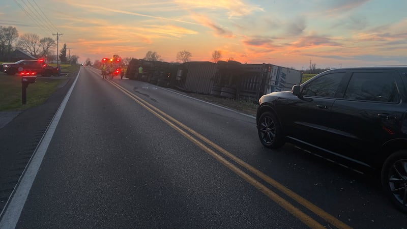 El domingo 29 de marzo, los agentes acudieron a un accidente de un solo vehículo en Blandville...