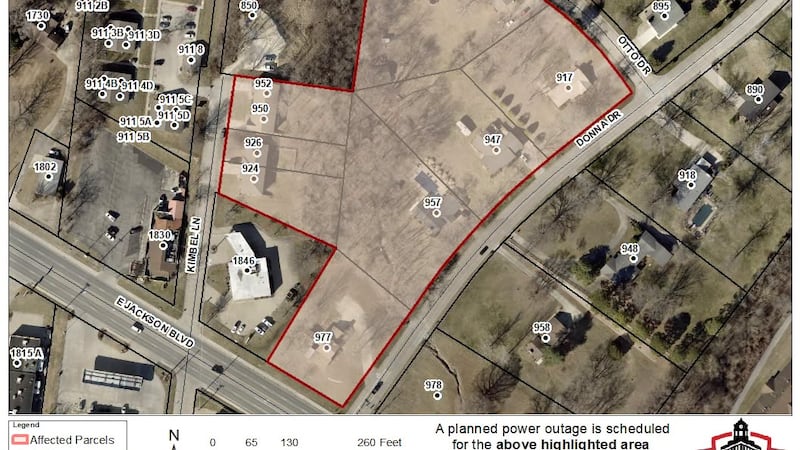 Atención si vives en la zona de la urbanización Kimbeland, en Jackson, Mo., el miércoles 16 de...