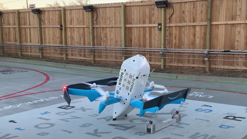 Ahora existe la opción de ‘entrega con drones’. El servicio prometido desde hace tiempo por...