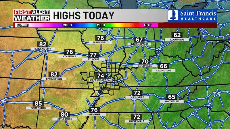 Serán unos días soleados para el fin de la semana.