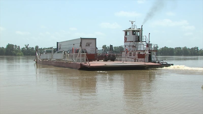 El ferry de Cave-In-Rock ha suspendido sus operaciones.