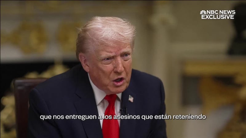 Trump reconoce que "tal vez podríamos ser un poco más suaves" tras el balance mortal de los...