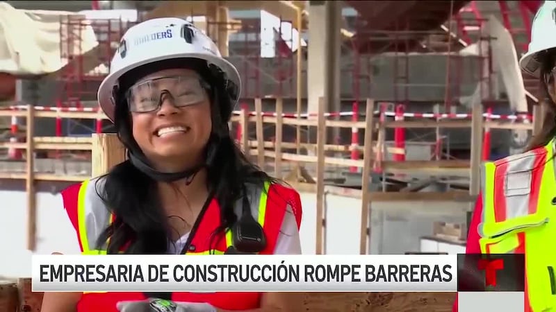 Ruth Cante, una mujer latina y pieza clave en la construcción del estadio de los "Titans" en...