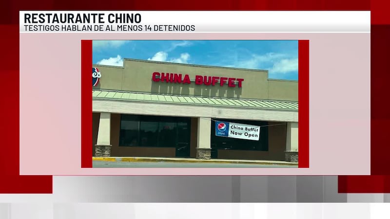 ICE confirma operativo en buffet chino en Greeneville, Tennessee (Noticias Telemundo Tennessee)